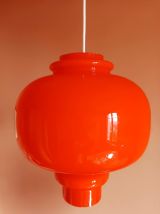 Paire de suspensions orange par Hans-Agne Jakobsson, 1960
