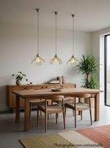  Suspension en verre or 