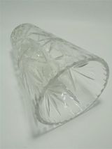  Vase en cristal 