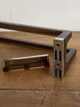 Lot de 2 porte serviettes. 1970. Plexiglas.