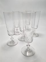 6 flûtes à champagne