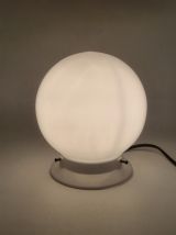 Plafonnier globe opaline