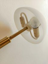 Lampe de bureau dorée style art déco 