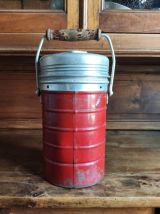 Ancien thermos en tôle INVAR (années 50/60)