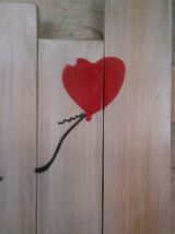 Peinture sur bois de palette street art - style Banksy -