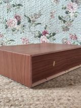 Boite de rangement pour cassettes audio (années 70/80)