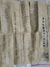 Machine à coudre ma Cousette année 60