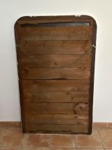 Miroir Louis Philippe fin 19ème. Blanc. 145x90.