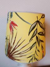 Lampe marbre et abat-jour sur mesure 