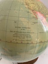 Globe terrestre vintage 1978 de Räth Leipzig ex-RDA - 43 cm
