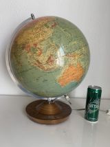 Globe terrestre vintage 1978 de Räth Leipzig ex-RDA - 43 cm