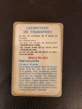 Jeu éducatif rétro Nathan "Les Moyens de Transport" | Rare |