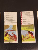 Jeu de 7 familles rétro "Les Indiens" | Rare | Années 70