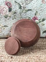 Grolle savoyarde en bois sculpté 6 becs (Art populaire)