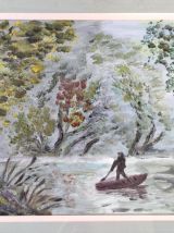 Tableau (peinture sous verre)