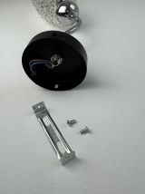 PAIRE D’APPLIQUE VINTAGE COL DE CYGNE 