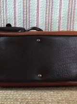 Sac de voyage  vintage YKK en simili cuir