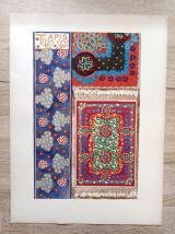 Illustration art nouveau Tapis par René Binet 1902