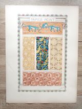 Illustration art nouveau papier peint par René Binet 1902