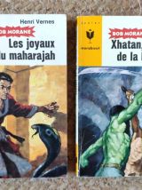 Lot de 10 volumes de Bob Morane (années 60)