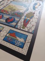 Illustration art nouveau Vitrail par René Binet 1902