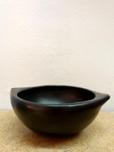 Paire de bols en poterie La Chamba, Colombie 