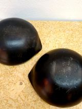 Paire de bols en poterie La Chamba, Colombie 