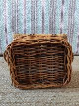 Panière en bois tressé (2 anses)