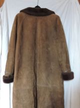 MANTEAU en peau de mouton retournée