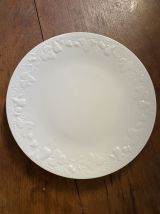 Plat à gâteaux porcelaine de Limoges Ph Deshoulieres.