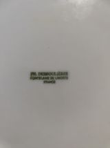 Plat à gâteaux porcelaine de Limoges Ph Deshoulieres.