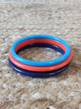 Lot de 7 bracelets vintage (plastique)