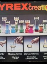 Supports à feux flottants Pyrex création