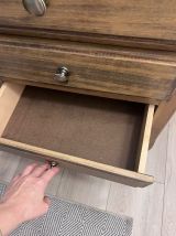 Commode vintage restaurée