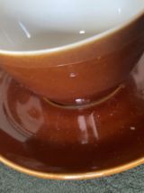 1 tasse et 2 sous-tasses style bistrot Villeroy et Bosch.
