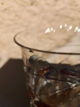 Service apéritif vintage – Cristal de Paris style –