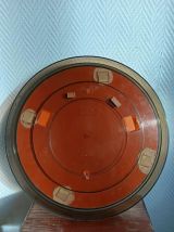 Miroir rond 40cm en plexiglas Gilac 1970 