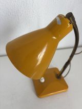 Lampe vintage 1950 chevet bureau d'enfant gomme-gutte- 21 cm