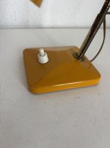 Lampe vintage 1950 chevet bureau d'enfant gomme-gutte- 21 cm