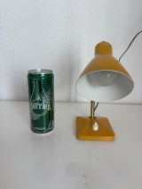 Lampe vintage 1950 chevet bureau d'enfant gomme-gutte- 21 cm