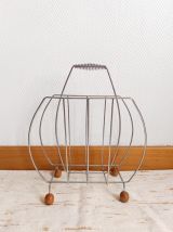 Porte-revues ou vinyles spoutnik space age 1970 