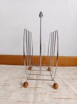 Porte-revues ou vinyles spoutnik space age 1970 