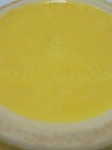  Théière vintage jaune 