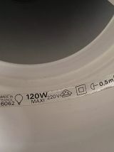 Suspension lita modèle 6062. Blanc. 1970