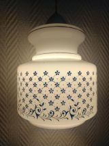 Lampe baladeuse aux fleurs vintage 