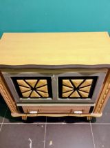 meuble bois relooké style vintage