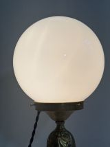 ANCIENNE LAMPE A POSER VINTAGE LAITON 