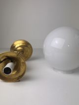 ANCIENNE LAMPE A POSER VINTAGE LAITON 