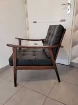 Fauteuil scandinave vintage