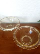 Paire de coupes art déco Pierre d'Avesn